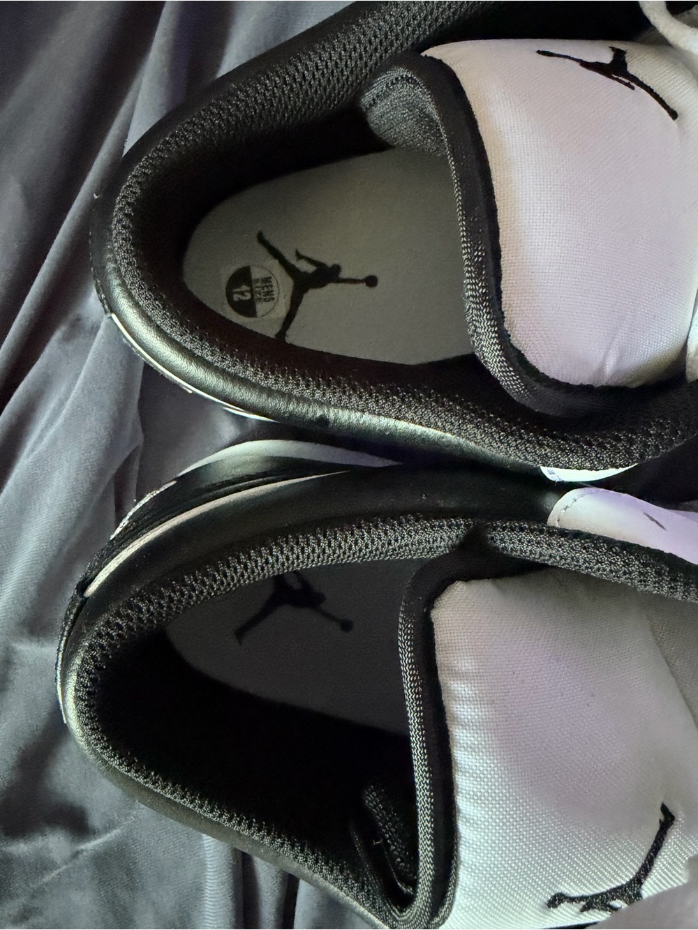 Nike Air Jordan Low-Top Sneakers in White and Black men’s size 12 new no box - Picture 8 of 8